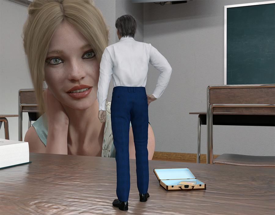 RunsWithFerrets - Student Aide 3D Porn Comic