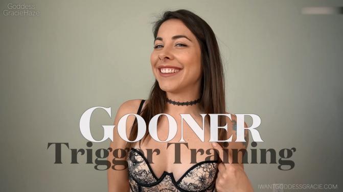 [iwantgoddessgracie.com / iwantclips.com] Goddess Gracie Haze - Goon Trigger Training / Goddess Gracie Haze - Goon Trigger Training (16.06.2021) [2021 г., Edging Fetish, Gooner, Gooning, Mesmerize, Mind Fuck, Mind Fucking, 1080p, WEB-DLRip]