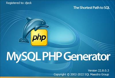 PHP Generator for MySQL Professional 22.8.0.3  Multilingual