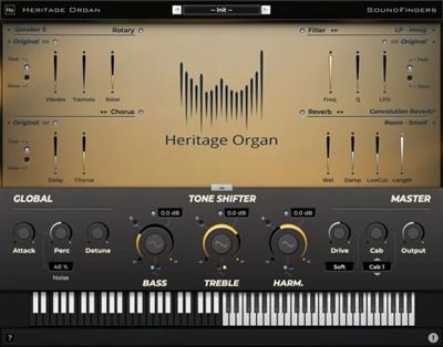 SoundFingers Heritage Organ 2 v2.0.0  macOS