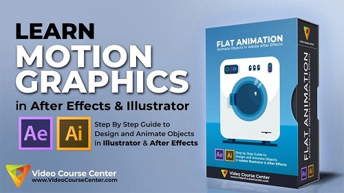 Skillshare - After Effects CC Master Motion Graphics & 2d Flat Animation