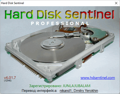 Hard Disk Sentinel Pro 6.01.7 Beta