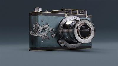 Creating A Vintage Camera In Blender And Substance  Painter 99463eb674eff6fbe0b76c7fd8117c6a