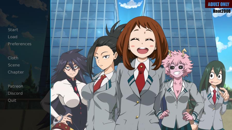 Rnot2000 - My Harem Academia 0.3 End Win/Android/Mac