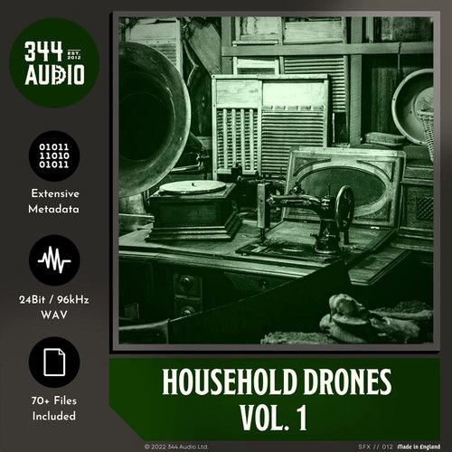 344 Audio Household Drones WAV