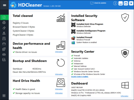 HDCleaner 2.036 Multilingual