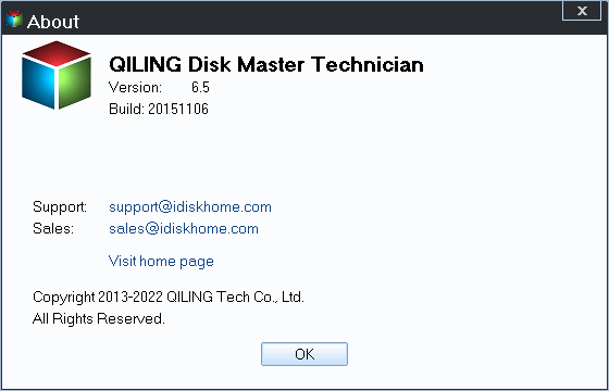 QILING Disk Master Professional / Server / Technician 6.5