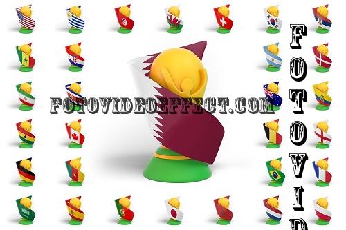 Flags World Cup - 10846373