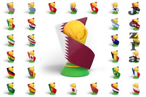 Flags World Cup - 10846373