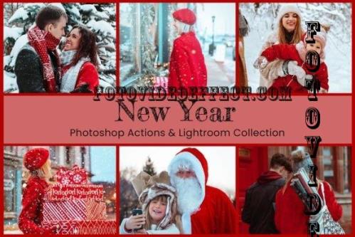 10 New Year Lightroom Presets & LUTs - 10861066