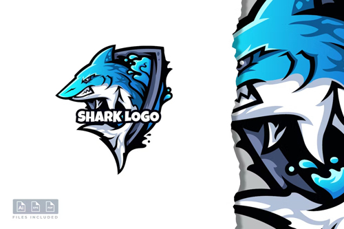 Shark - Mascot & E-sport Logo
