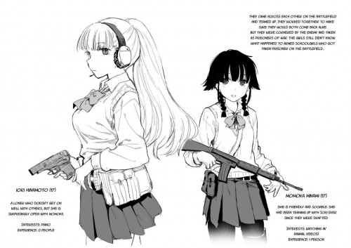 Fallen on the Battlefield - Armed High School Buddies  =CBS= Hentai Comic