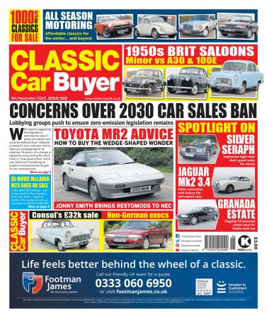 Classic Car Buyer   Issue 662, 09 November 2022