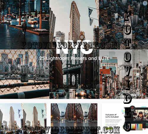 25 NYC Lightroom Presets and LUTs - 10859972