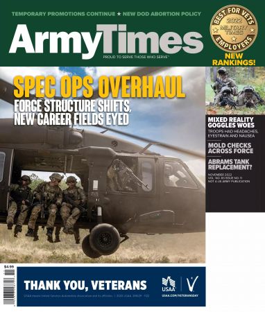 Army Times   Vol. No. 83 Issue 11, November 2022