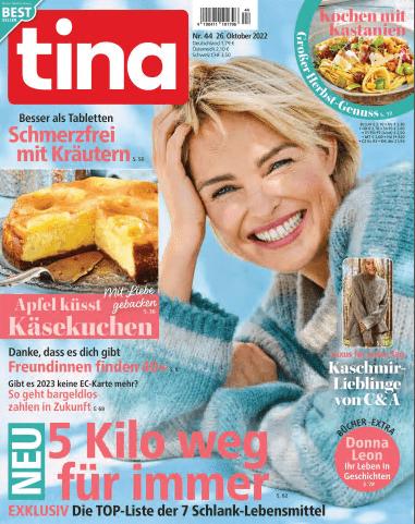 tina Frauenmagazin   26 Oktober 2022