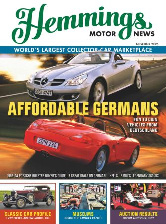 Hemmings Motor News   November 2022