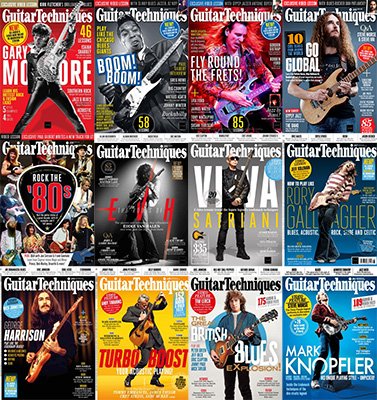 Guitar Techniques   Full Year 2022 Collection