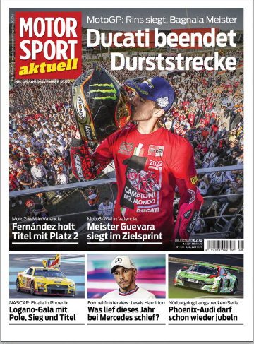 MOTORSPORT aktuell – 09. November 2022