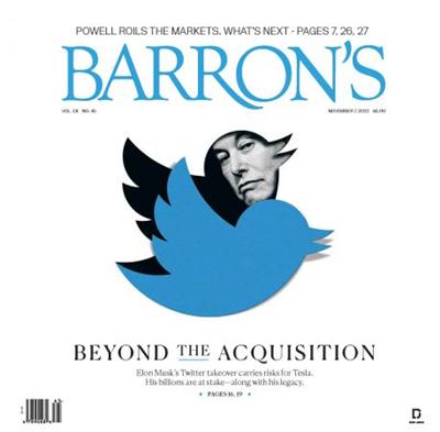 Barron's Magazine   November 7, 2022