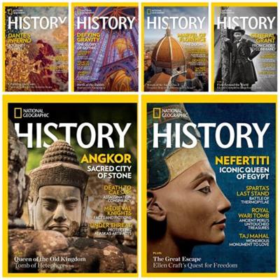 National Geographic History   2022 Full Year Issues Collection