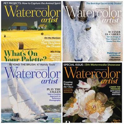 Watercolor Artist   2022 Full Year Issues Collection