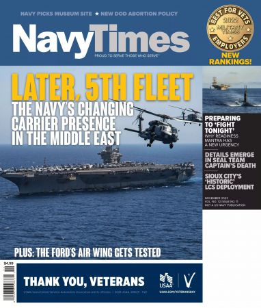 Navy Times   Vol. No. 72 Issue 11, November 2022