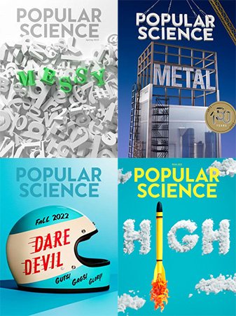 Popular Science USA   Full Year 2022 Collection