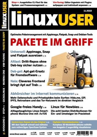 LinuxUser – Nr 11 November 2022