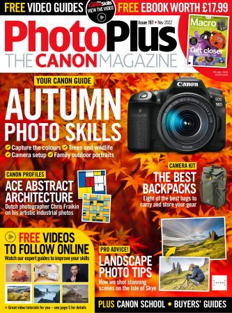 PhotoPlus: The Canon Magazine   Issue 197, November 2022 (True PDF)
