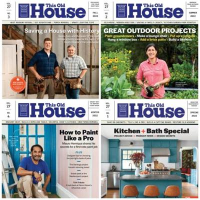 This Old House   2022 Full Year Issues Collection