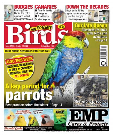 Cage & Aviary Birds   19 October 2022