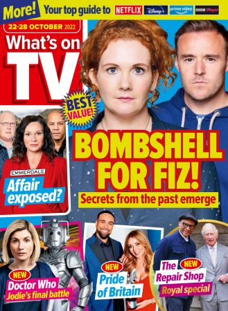 What's on TV   18 October 2022