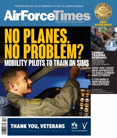 Air Force Times   Vol. No. 83 Issue 11, November 2022