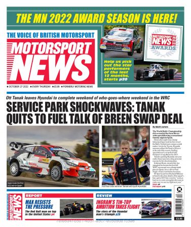 Motorsport News   27 October 2022