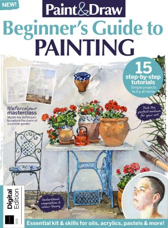 Paint & Draw Beginner's Guide to Painting   2nd Edition, 2022