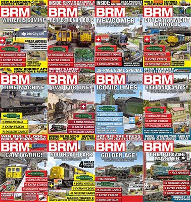 British Railway Modelling (BRM)   Full Year 2022 Collection