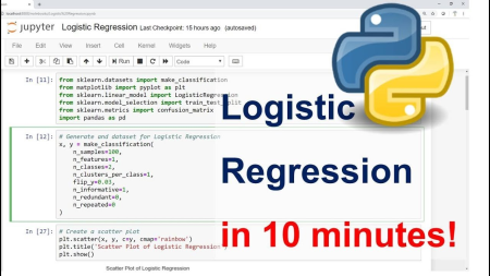 Machine Learning with Python: Logistic Regression Machine Learning with Python: Logistic Regression