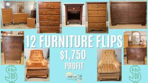 Learn How To Find, Fix, and Flip Furniture for Profit!