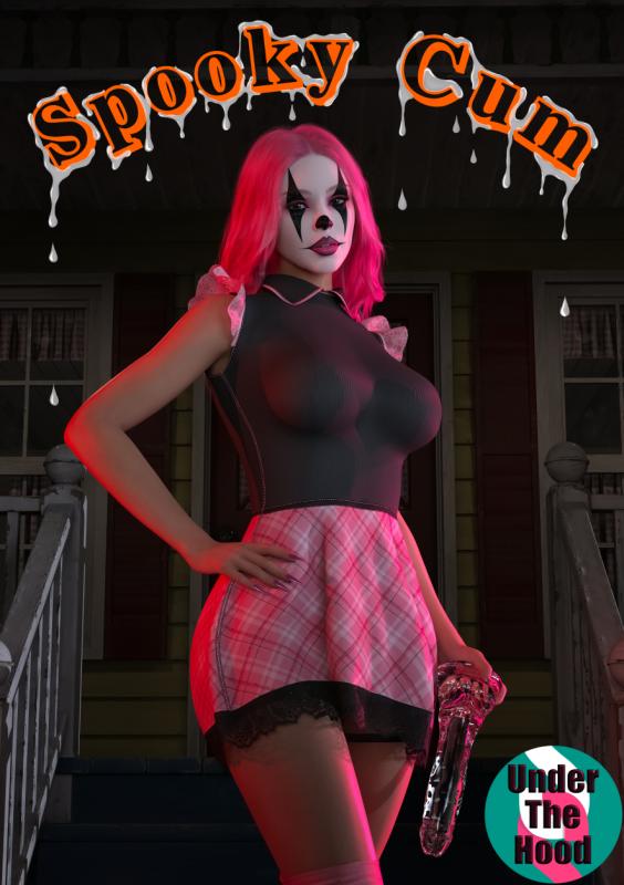 Spooky Cum by UnderTheHood 3D Porn Comic