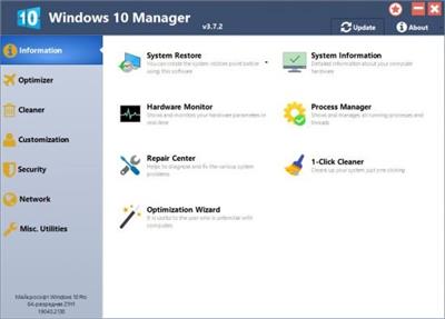 Yamicsoft Windows 10 Manager 3.7.2  Multilingual