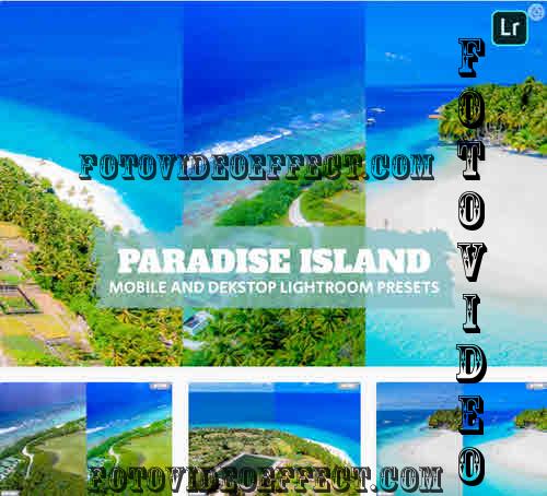 Paradise Island Lightroom Presets Dekstop Mobile