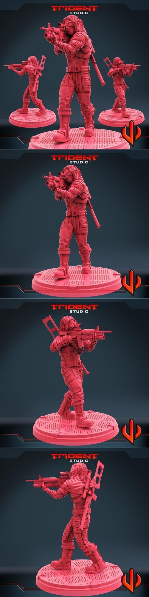Summer Soldier 3D Print