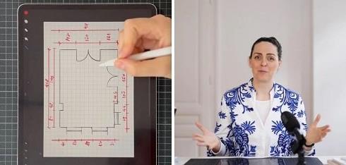 Interior Design How to Measure Your Space For the Right Furniture with Procreate