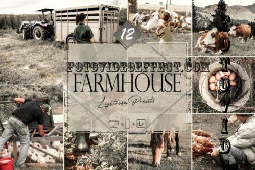 12 Farmhouse Lightroom Presets