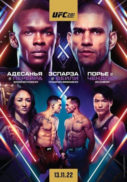 UFC 281: Исраэль Адесанья - Алекс Перейра / Полный Кард / UFC 281: Adesanya vs. Pereira / Full Event (2022) WEB-DLRip