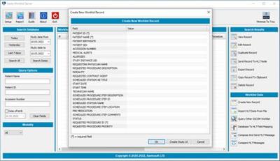 Sante DICOM Worklist Server 2.1.4 (x64)