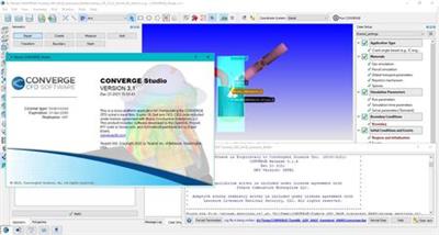 CONVERGE Studio 3.1 (2021.12.23) with Solvers 3.1.14