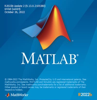 MathWorks MATLAB R2022b v9.13.0.2105380 Update 2  Only (x64)