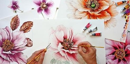 Watercolor for Beginners Fun and Easy Techniques to Paint Realistic Flowers
